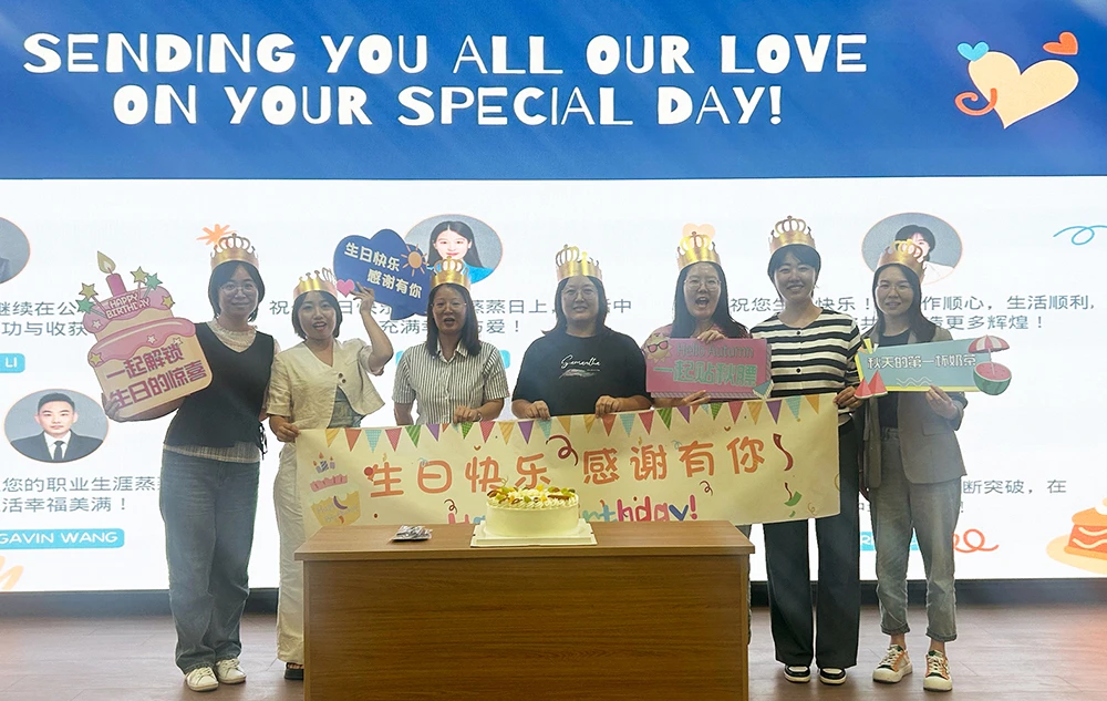 CBIES 2024 Q3 Birthday Celebration: Heartwarming Moments, Strengthening Team Spirit!