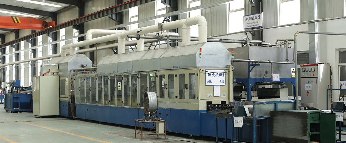 quenching/straightening production line for side door impact beam. quenching/straightening production line for side door impact beam.